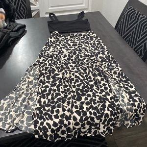 HM BUNDLE. crop top and skirt outfit